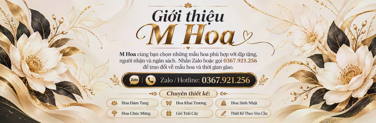 Ảnh bìa Shop hoa tươi Phường Thới Long Cần Thơ - Chăm chút món quà từ sắc hoa